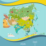Asia (20+ areas)