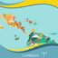 Caribbean (20+ areas) flag