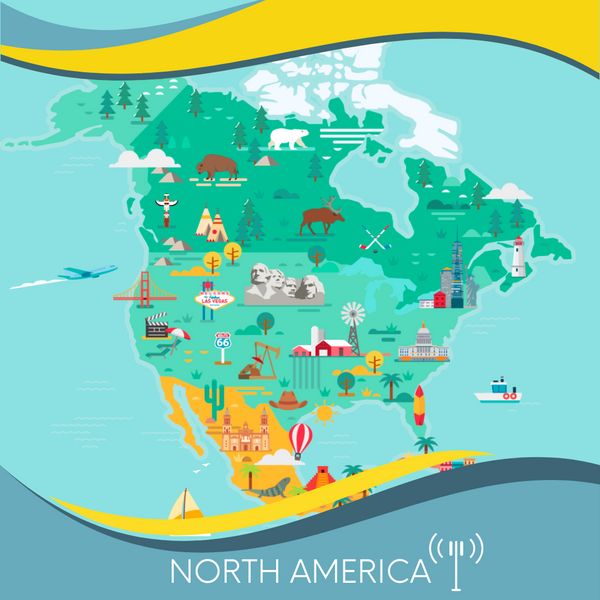 North America (3 areas)