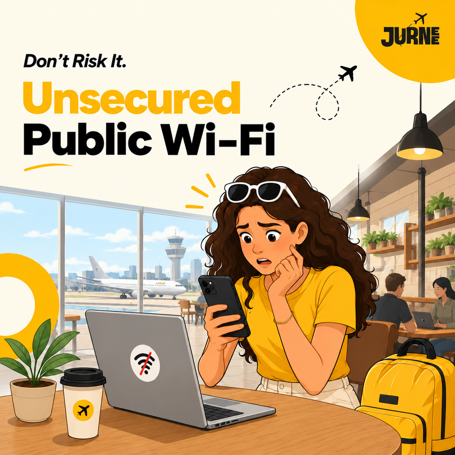 Unsecured Public Wi-Fi